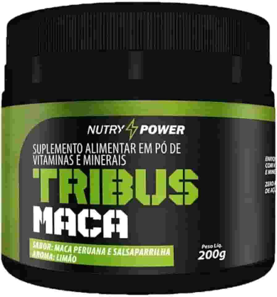 TribusMaca Limão e Salsaparrilha 200g Nutry Power