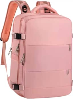 Mochila Viagem Avião Aeroporto Low Cost Ergonômica à Prova D'água Reforçada Bagagem de Mão