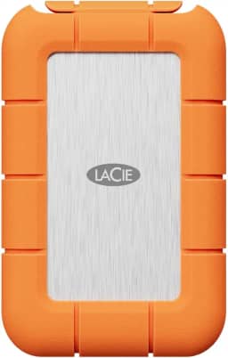 LaCie SSD4 robusto 1TB, 40Gbps USB-C, laranja, serviço de resgate de dados (STND1000400)