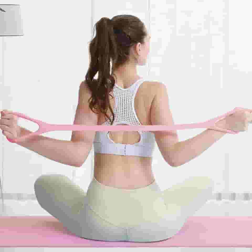 Cinto De Alongamento Para Alongamento De Costas E Ombros Fit para yoga e pilates