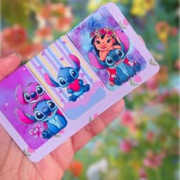 Kit 6 Marcadores de Página Magnético Premium Tema Lilo e Stitch Reutilizável Ideal para Livros Cadernos Organização Leitura Estudo Magnético Forte Cores Vibrantes Perfeito para Presentear