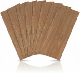 Kit 14 Piso Vinilico Autocolante Régua Madeira Ripa 2 M²