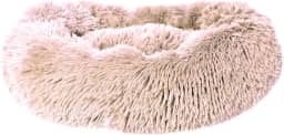 Chalesco Cama Nuvem Bege para Gatos Pequenos (40 cm de diâmetro e 12 cm de altura)