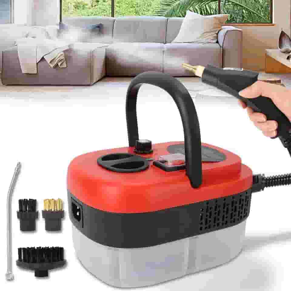 Higienizador Vapor, Vaporizador E Higienizador Vapor, Vaporizador Limpeza, Limpador a Vapor, Máquina de Limpeza a Vapor com Cabeça de Escova para Móveis de Cozinha, 110V
