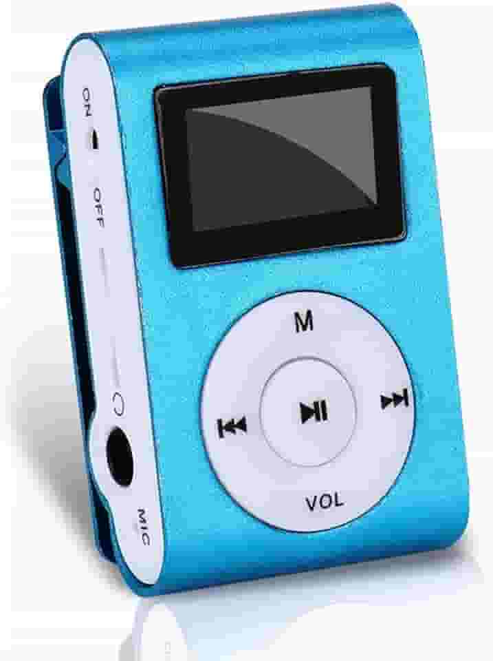 Mini MP3 Player, Reprodutor de Música Portátil Com Concha de Metal, Design de Lapela, Reprodutor de áudio Digital HiFi para Crianças, Estudantes, Esportes, Corrida e Caminhada