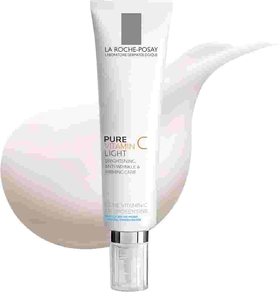 La Roche-Posay Pure Vitamin C Creme 40Ml Vitamina C Pura Ácido Hialurônico Para O Rosto Pescoço E Colo Preenche Rugas