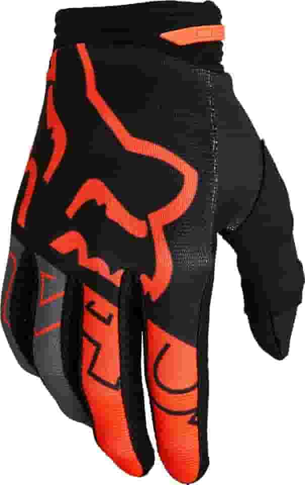 Luva de Motocross 180 Skew Preto/Laranja P/S