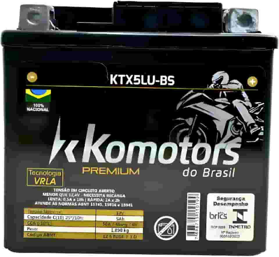 Bateria Titan Fan 125 150 Ybr Factor 125 5ah