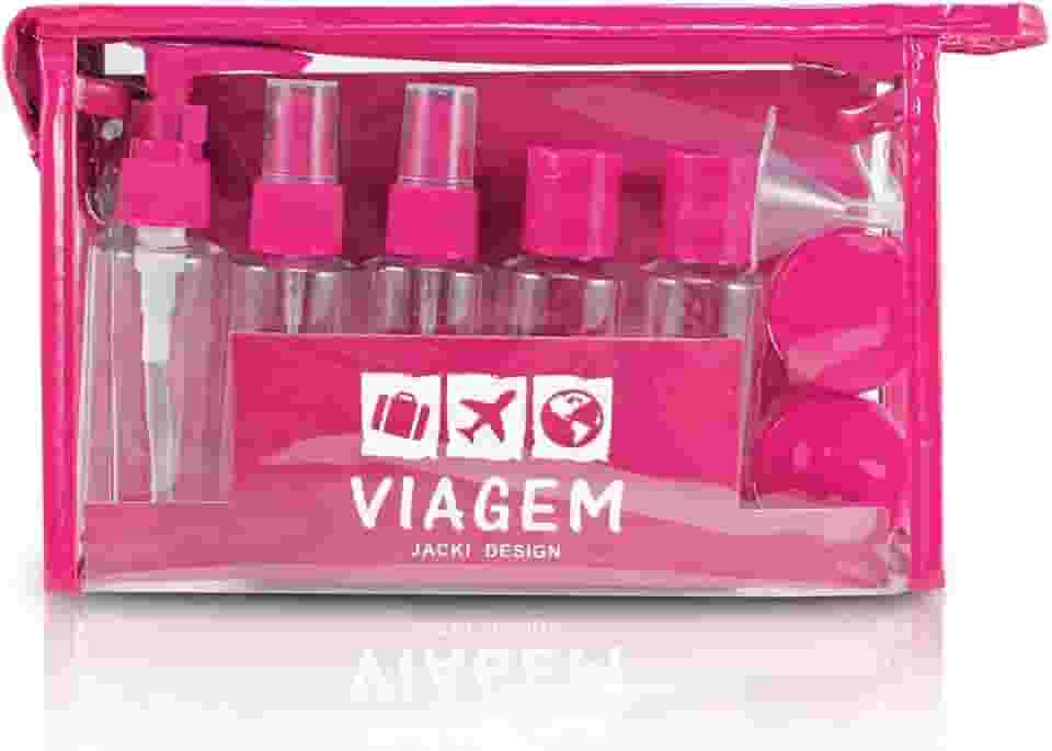 Kit de Frascos p/Viagem de 10 Peças