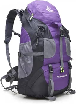 Mochila Camping Cargueira 50 Litros Grande Reforçada Impermeável Caminhadas Trilhas Viagens