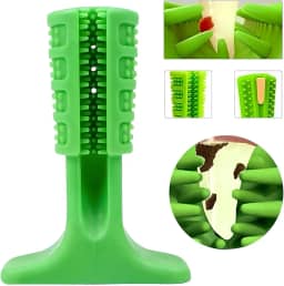 Brinquedo Mordedor e Escova de Dente para Cachorro de Pequeno Porte