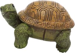 ShengQuanHao Vaso de Tartaruga para Abraçar, Escultura de Tartaruga, Pequeno Presente, Ornamento Decorativo Criativo para Aquário, Estatueta de Resina para Jardim, Arrastar