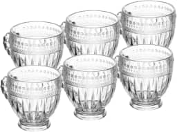 WOLFF - Conjunto 6 Xícaras de Vidro Linea 200ml