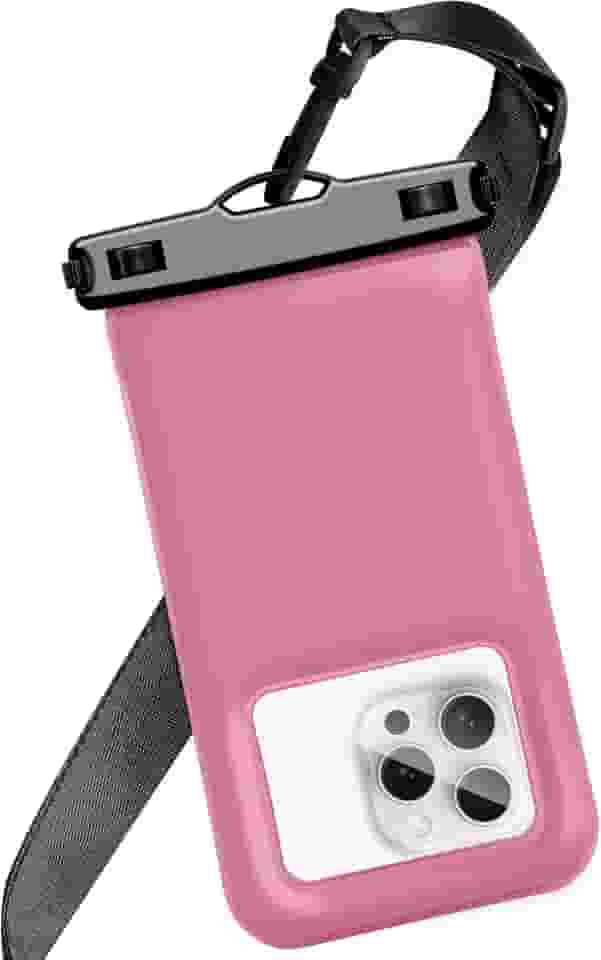 Bolsa de telefone flutuante à prova d'água com cordão transversal para iPhone 17 Series 16 Pro Max/15 Pro/14/13/12, bolsa seca para celular IP68, itens essenciais para navio de cruzeiro de