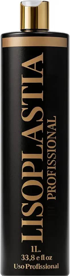 Progressiva Lisoplastia Profissional 1L – Alisamento Sem Formol, Redução de Volume, Anti-Frizz, Brilho Intenso, Cabelos Lisos Saudáveis, Uso Profissional, Tratamento Nutritivo Rápido para Todos os Tipos de Cabelo
