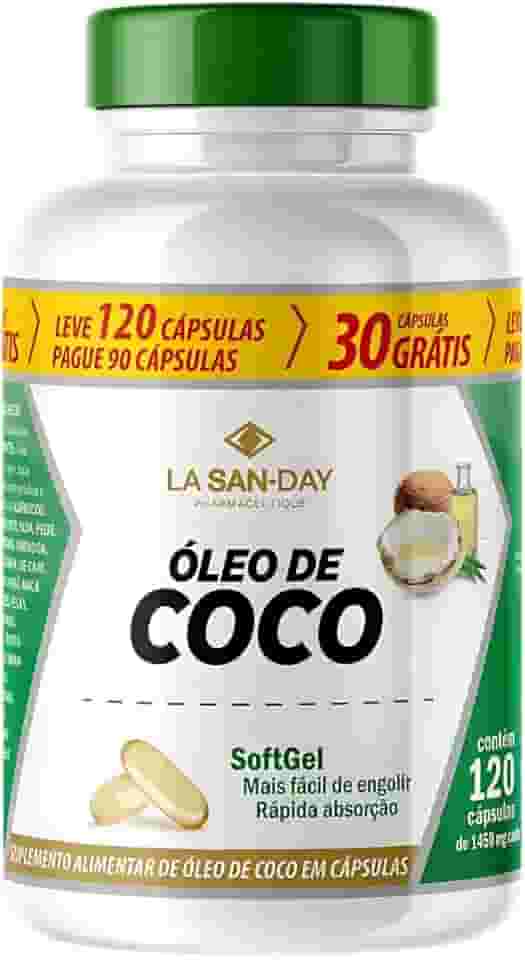 Óleo de Coco (Leve 120 Pague 90 Cápsulas)