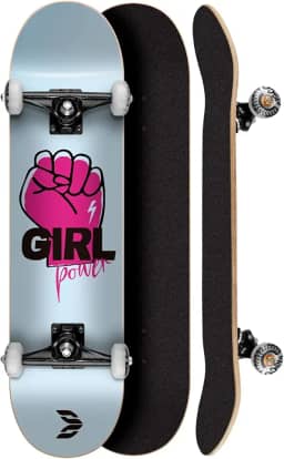 Skate Montado Profissional Cisco Feminino Power 8.0 - Abec 5