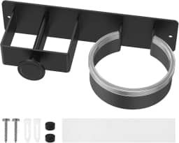 Suporte de secador de cabelo de aço inoxidável Suporte de alisador montado na parede organizador de ferramentas de cabelo adesivo para secador de cabelo para chapinha de ferro de ondulação secador de