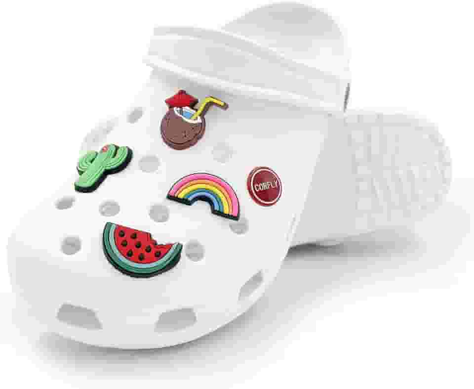 Chinelo Babuche Sandália Clog Unissex em EVA Antiderrapante com Acessórios DIY Anatômico e Confortável para Uso Diário