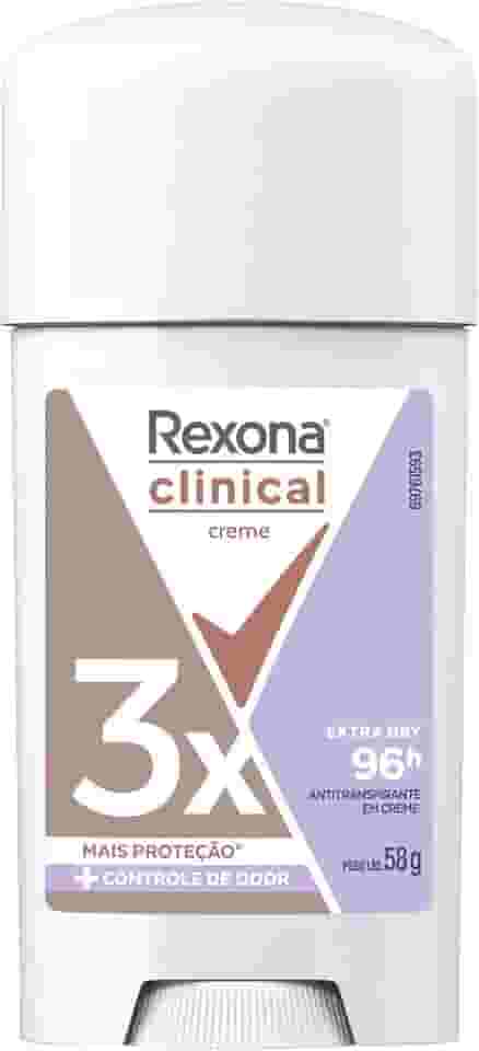 Rexona Clinical Antitranspirante Creme Extra Dry 58G