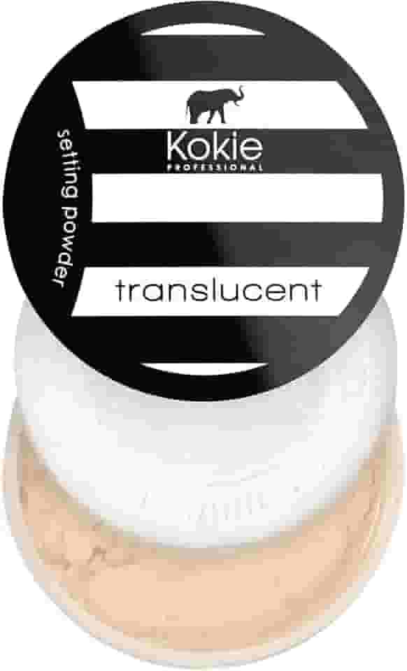 Kokie Pós para Fixação de Cosméticos, Translúcidos Naturais, 0,18 Onças