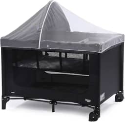 Berço Cosco Kids, Happy, Preto Mescla