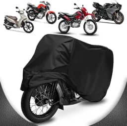 Capa de Cobrir Moto em Couro 100% Forrada Anti Risco Impermeável Térmica (PCX 150)