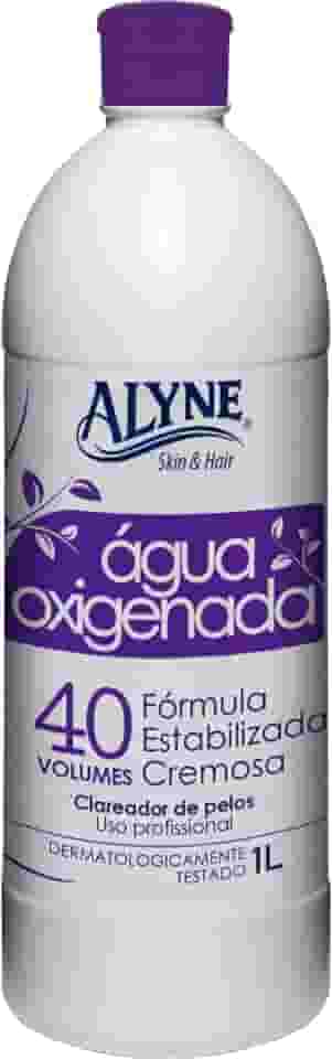 Alyne, Água Oxigenada, Cremosa, 40 Vol., 1 Litro, Roxo