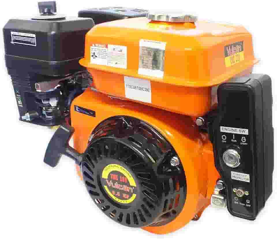 Vulcan Trent Motor Estacionário Gasolina 4T 196Cc 6,5Hp Com Sensor De Óleo Partida Elétrica Vme200
