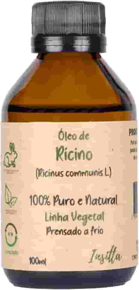 Óleo Vegetal de Rícino (Mamona) 100% Puro e Natural 100ml