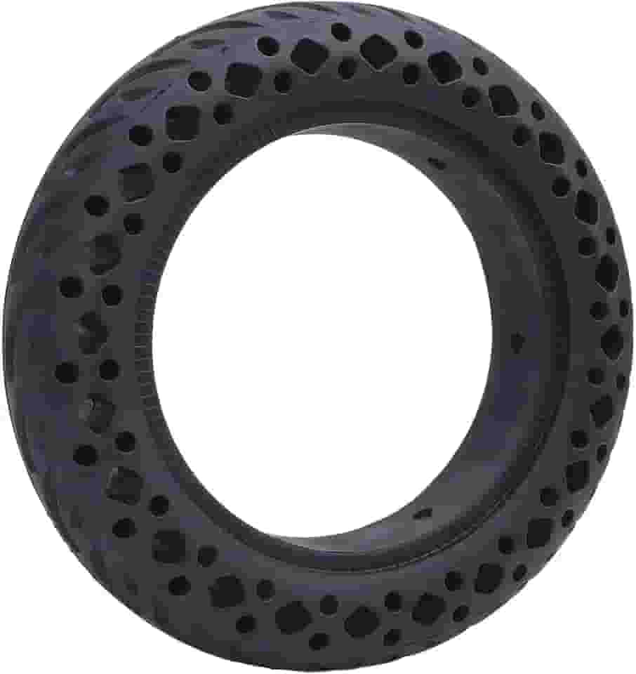 Pneu de Absorção de Choque de Pneus de Borracha Sólida Com Excelente Aderência para Neve e Chuva Explosão de Scooter Elétrica de 10 Polegadas