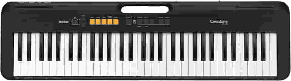 TECLADO MUSICAL CASIOTONE CT-S100C2-BR PRETO