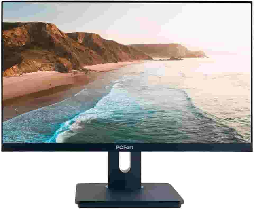 Monitor Empresarial PCFort T2420 23,8' Led Full HD - HDMI - VGA - PIVOT com ajuste de altura e rotação