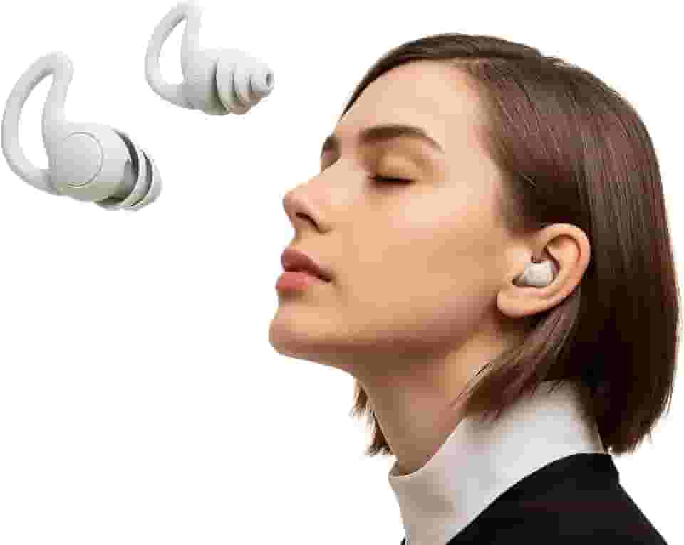 Tampão de Ouvido de Silicone com Cancelamento de Ruído | Redução de Sons Altos e Proteção Auditiva | Confortável e Reutilizável