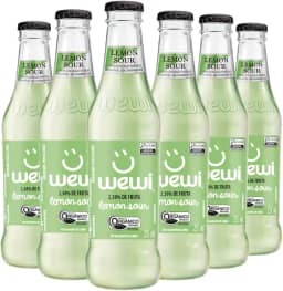 Refrigerante de Limão Orgânico Garrafa 255 ml pacote com 6 unidades