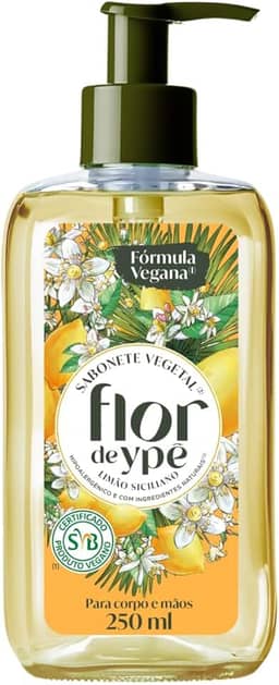 Ypê - Sabonete Flor de Ypê Vegano Limão Siciliano 250ml