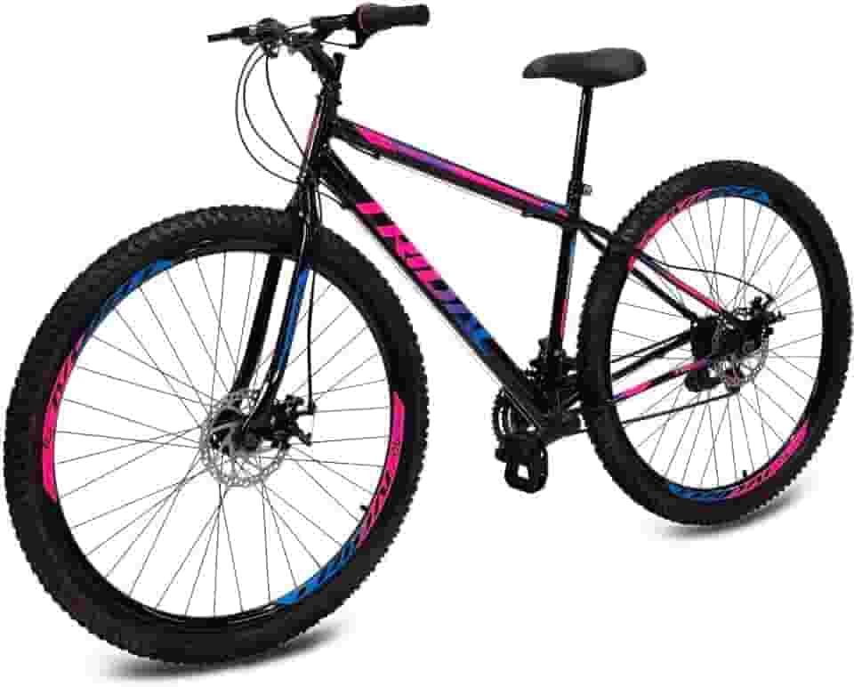 Bicicleta Aro 29 MTB Aço 21 Marchas Freio a Disco Tridal Bike