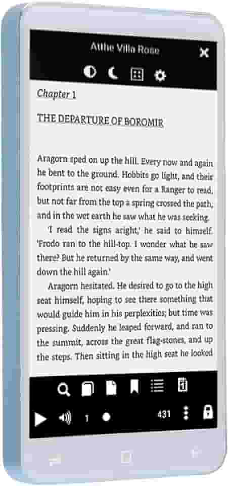 Luocute Ebook Reader para 5.1, 1 GB de 8 GB de 5 Polegadas HD Capacitive Screen Livro Eletrônico de Livros, Tamanhos de Fontes Ajustáveis, Construídos Em Câmera e Alto -falantes