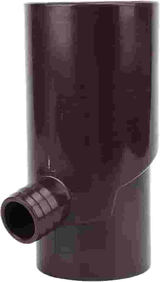 sistemas de Coleta de água da Chuva, Desviador de Calha Redonda de 8 Cm, Desviador de água da Chuva, Kit Desviador de Barril de Chuva, Desviar água para o Barril de Chuva, (Marrom)