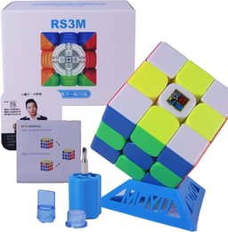 Cubo Mágico Profissional 3x3x3 Magnético MF3M MoYu Stickerless