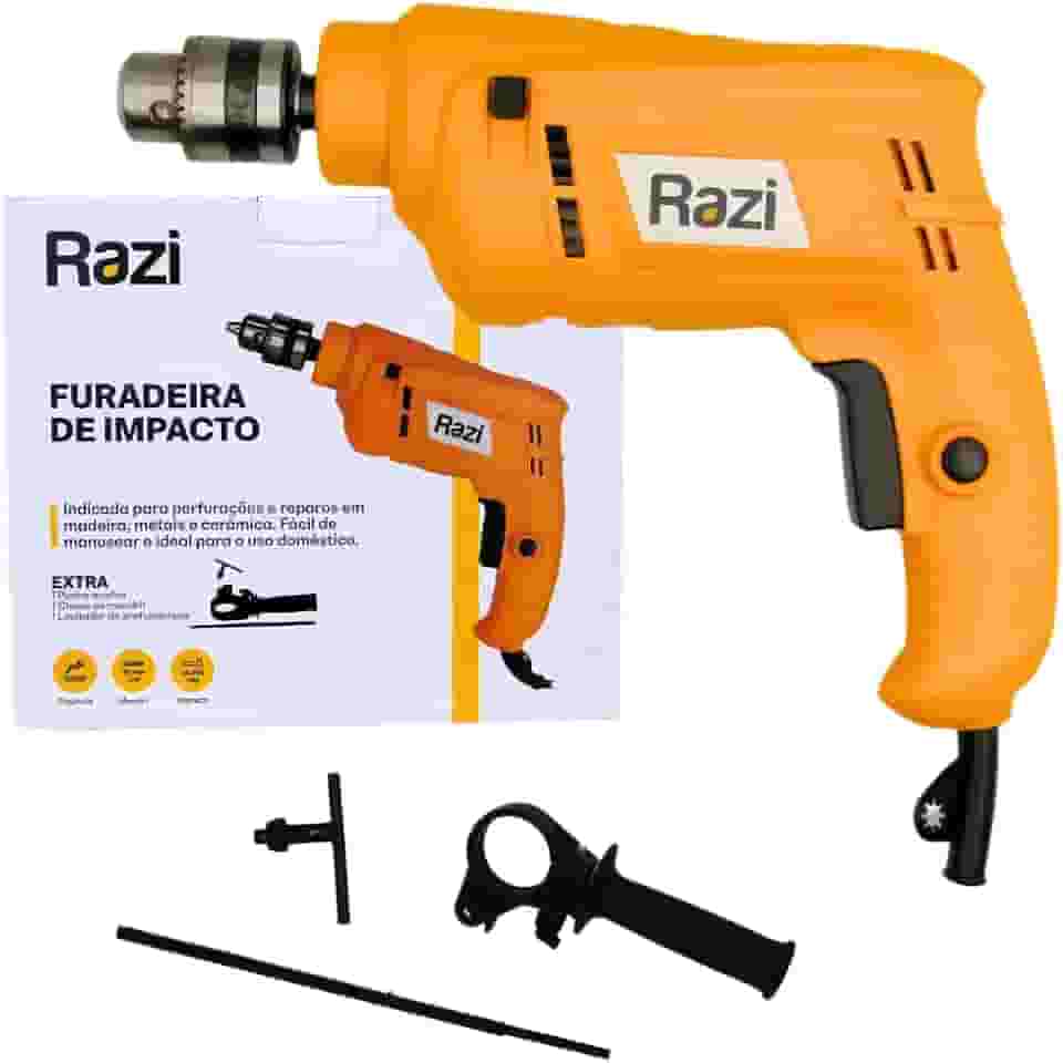 FURADEIRA DE IMPACTO 127V 500W 3000RPM RZ-FGGPM RAZI