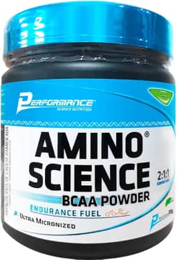 Amino Science BCAA em Pó (300g ou 600g) - Performance Nutrition (Limão, 300g)