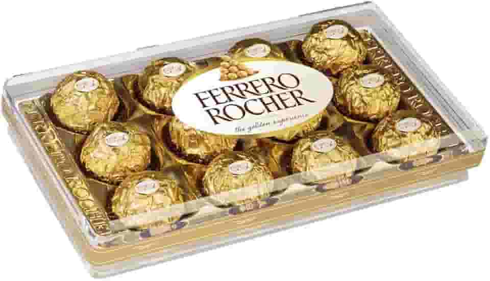 Bombom Ferrero Rocher com 12 unidades