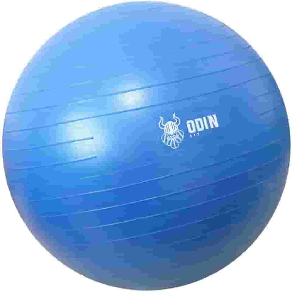 Bola de Ginástica Suíça Yoga Pilates 65cm Odin Fit (Azul)