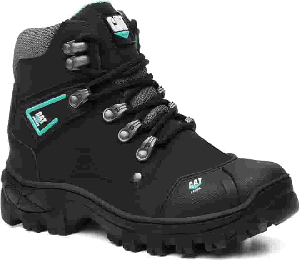 Bota Coturno Cat-priime Biqueira Em Pvc Reforçada Com C.a