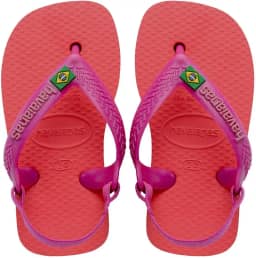 Baby Brasil Logo Coral/Rosa 21
