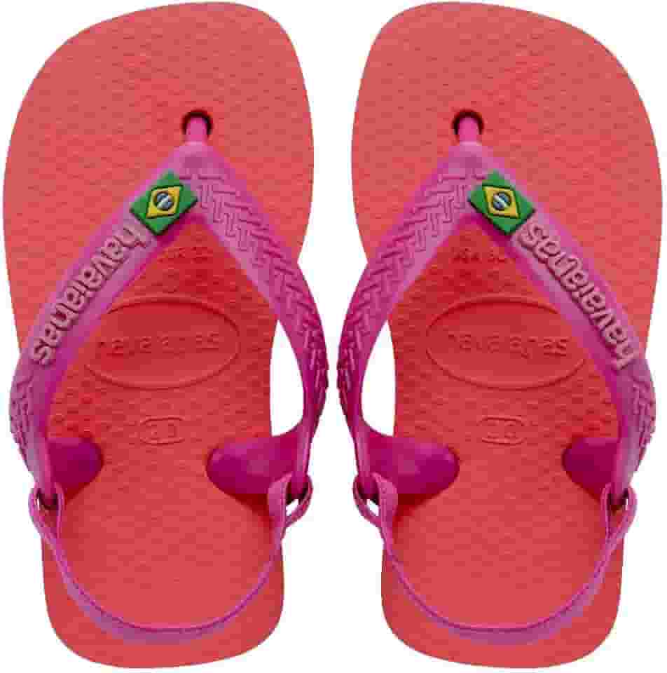 Baby Brasil Logo Coral/Rosa 21