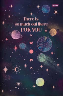 Kit 3 Cadernetas Flex 30Fls, 1 Sem Pauta, 1 Quadriculado e 1 Pontilhado, Mystic Preto Jandaia