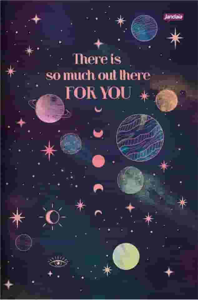 Kit 3 Cadernetas Flex 30Fls, 1 Sem Pauta, 1 Quadriculado e 1 Pontilhado, Mystic Preto Jandaia