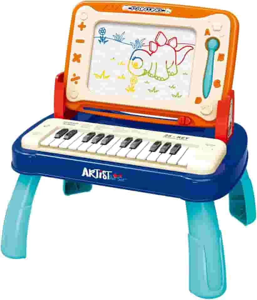 Lousa Mágica Infantil Divertida com Piano Musical Maxi Toys